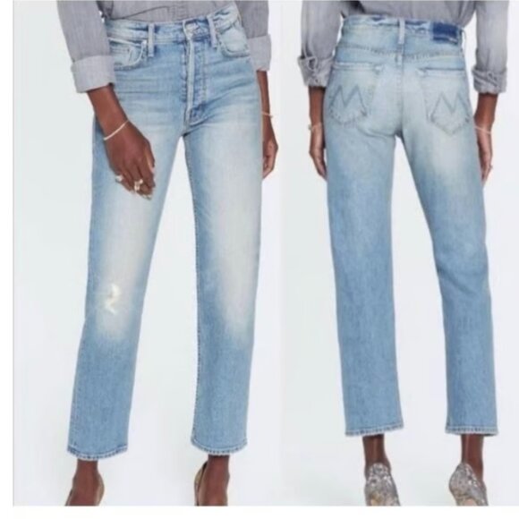 MOTHER Superior Tomcat Ankle Jeans Size 27 in Gospel Grace - Picture 8 of 8